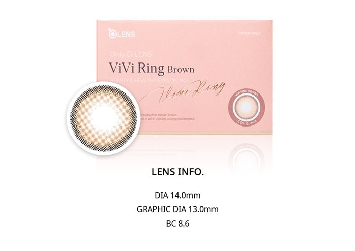 Olens ViVi Ring Brown 1 Month |