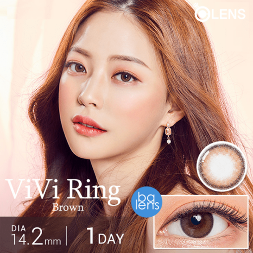 Olens ViVi Ring 1Day Brown