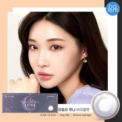 LensTown Lighly Luna 1Day Violet